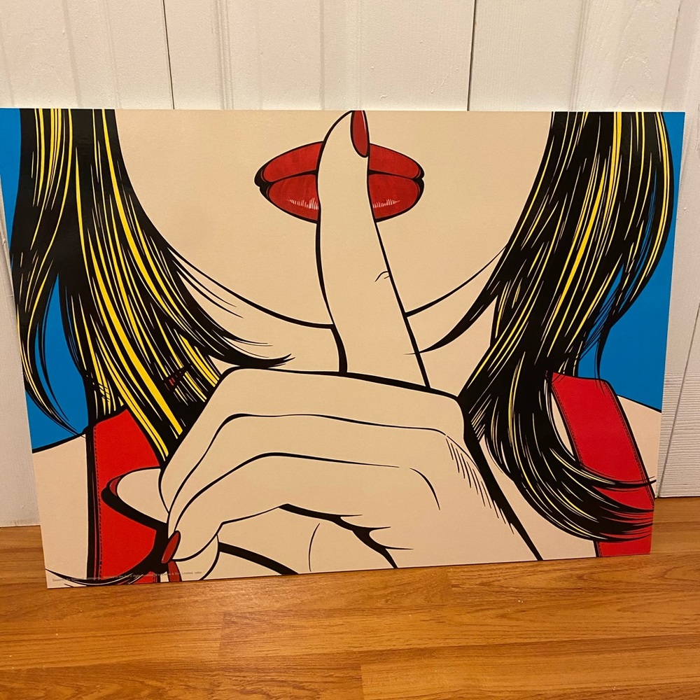 Ikea Wall Art Shh Poster